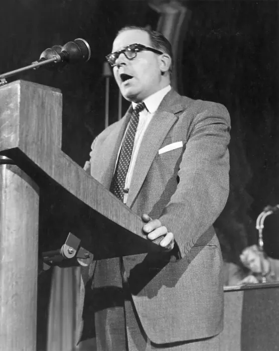 Framed Print : Danny McGarvey, leader of the Boilermakers Union Framed Print : Danny McGarvey, leader of the Boilermakers Union