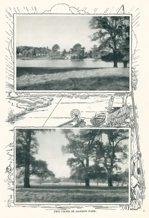 Framed Print : Danson Park Framed Print : Danson Park