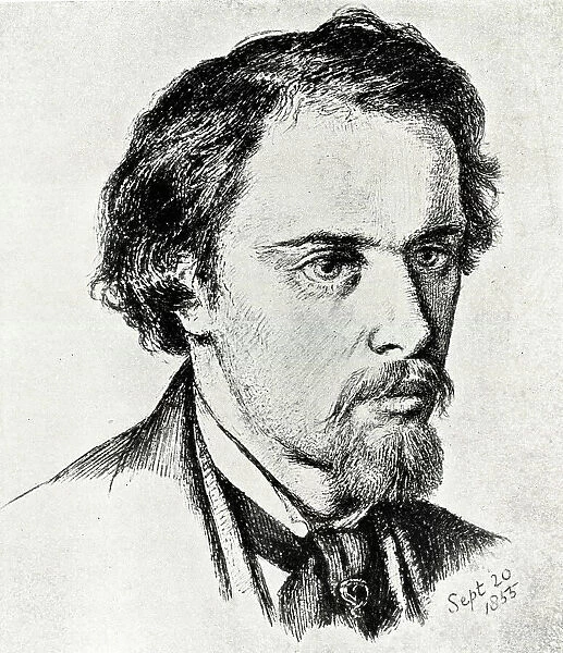 Dante Gabriel Rossetti, Pre-Raphaelite artist