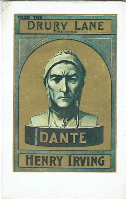 Framed Print : Dante by Laurence Irving Framed Print : Dante by Laurence Irving