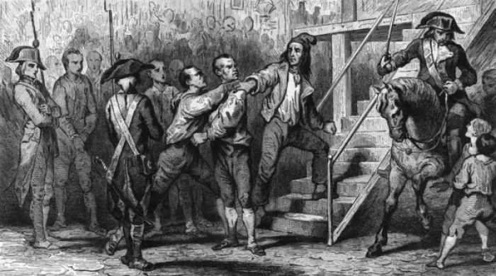 Framed Print : Danton Etc Guillotined Framed Print : Danton Etc Guillotined