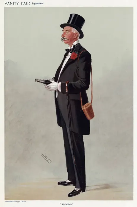Framed Print : Dapper Racegoer 1908 Framed Print : Dapper Racegoer 1908