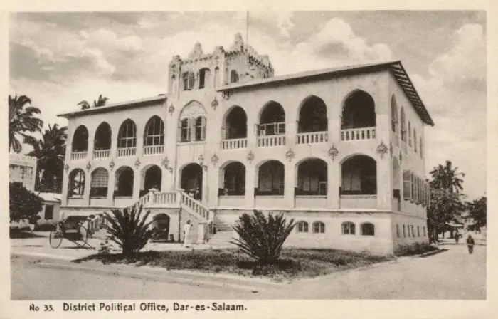 Framed Print : Dar-es-Salaam, Tanzania - District Political Office Framed Print : Dar-es-Salaam, Tanzania - District Political Office