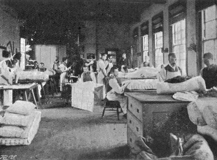 Framed Print : Darenth Schools, Kent - Upholstery Framed Print : Darenth Schools, Kent - Upholstery