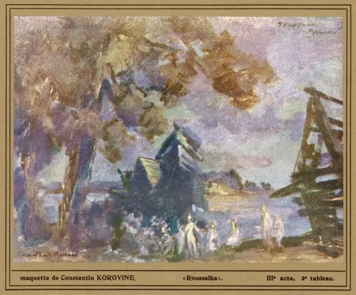 Framed Print : Dargomyzhsky Rusalka 2 Framed Print : Dargomyzhsky Rusalka 2