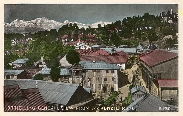 Darjeeling, India - General View from the McKenzie Road