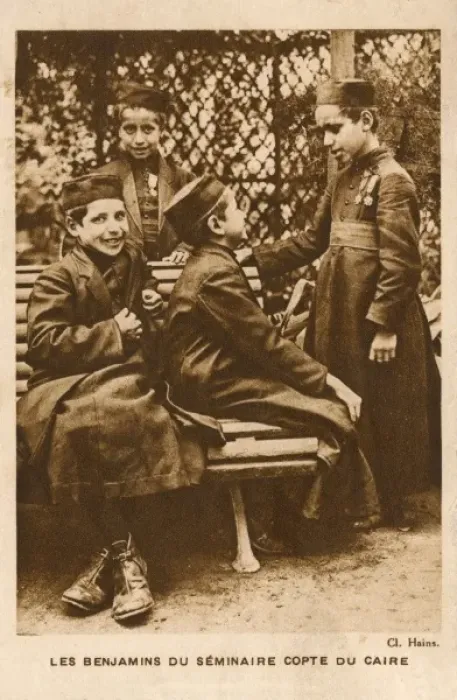 Framed Print : The Darling Boys of the Coptic Seminary, Cairo, Egypt Framed Print : The Darling Boys of the Coptic Seminary, Cairo, Egypt