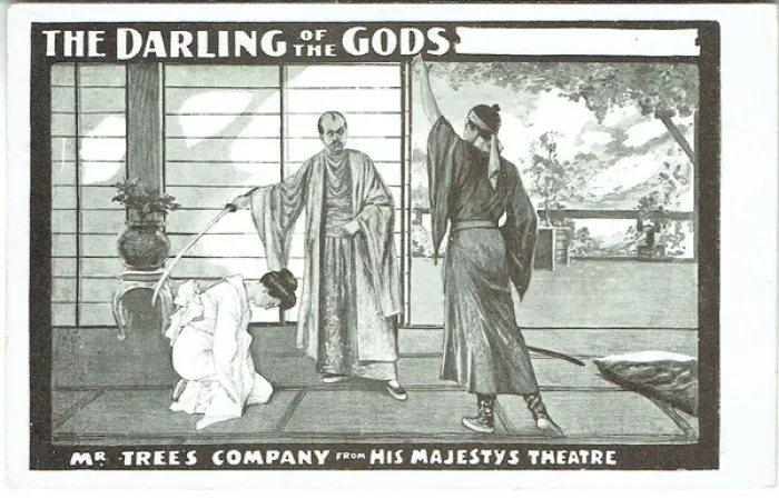 Framed Print : The Darling of the Gods by David Belasco & John Luther Long Framed Print : The Darling of the Gods by David Belasco & John Luther Long