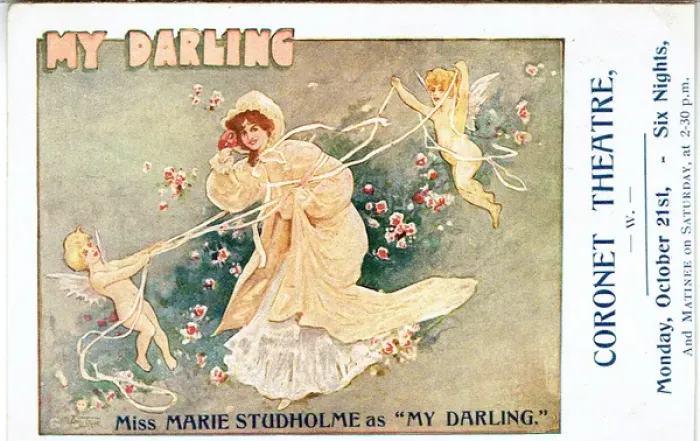 Framed Print : My Darling by Seymour Hicks and Herbert E Haines Framed Print : My Darling by Seymour Hicks and Herbert E Haines