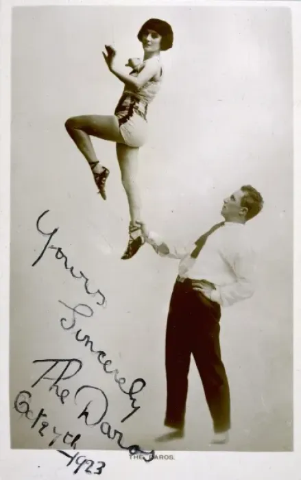 Framed Print : Daros Dancers / 1923 Framed Print : Daros Dancers / 1923