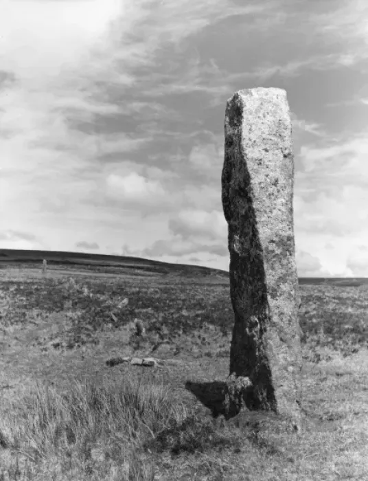 Framed Print : Dartmoor Standing Stone Framed Print : Dartmoor Standing Stone