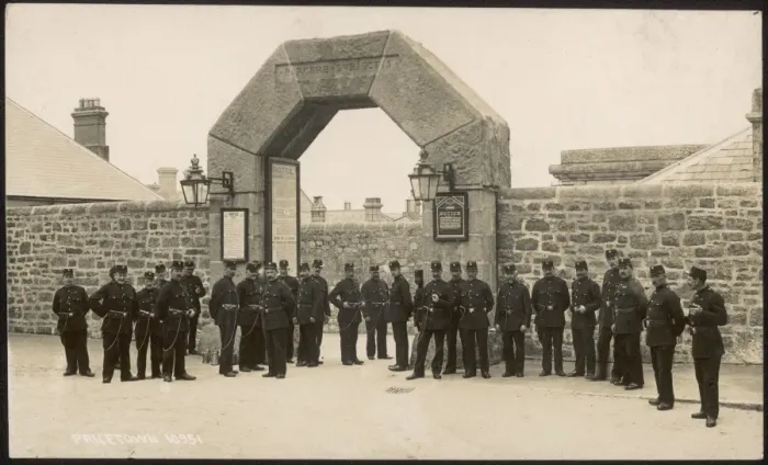 Framed Print : Dartmoor Warders 1910 Framed Print : Dartmoor Warders 1910