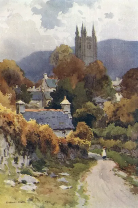 Framed Print : Dartmoor - Widecombe Framed Print : Dartmoor - Widecombe