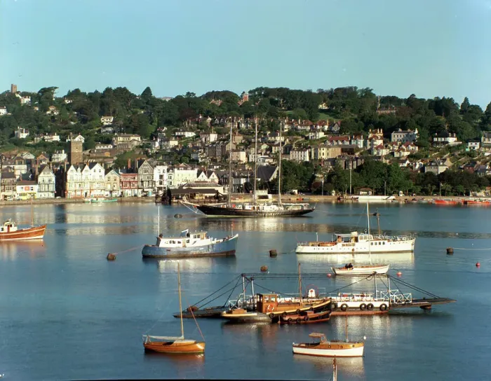 Framed Print : Dartouth from Kingswear, Dartmouth Framed Print : Dartouth from Kingswear, Dartmouth