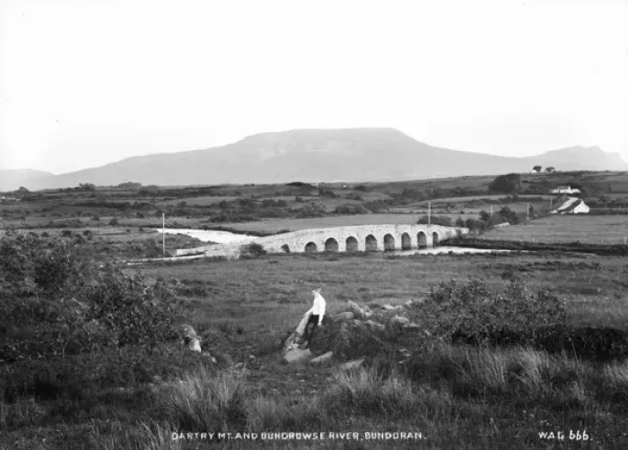 Framed Print : Dartry Mt. and Bundrowse River, Bundoran Framed Print : Dartry Mt. and Bundrowse River, Bundoran