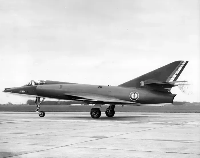 Framed Print : Dassault Etendard IVM at RAE Thurleigh near Bedford 1963