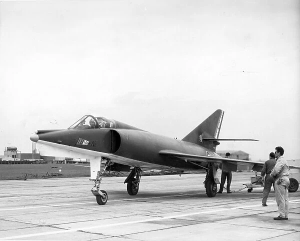 Dassault Etendard IVM at RAE Thurleigh near Bedford 1962