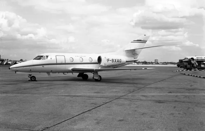 Framed Print : Dassault Falcon 10 F-BXAG Framed Print : Dassault Falcon 10 F-BXAG