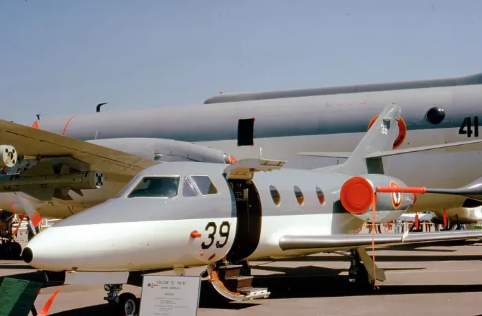 Framed Print : Dassault Falcon 10MER 39 Framed Print : Dassault Falcon 10MER 39