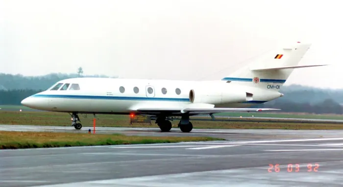Framed Print : Dassault Falcon 20 CM-01 Framed Print : Dassault Falcon 20 CM-01