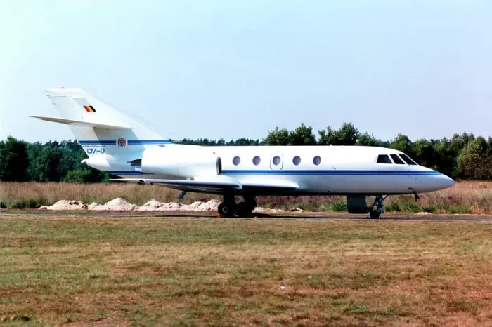 Framed Print : Dassault Falcon 20 CM-01 Framed Print : Dassault Falcon 20 CM-01