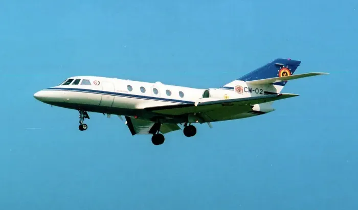 Framed Print : Dassault Falcon 20 CM-02 Framed Print : Dassault Falcon 20 CM-02