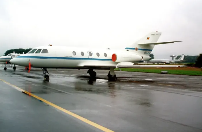 Framed Print : Dassault Falcon 20 CM-02 Framed Print : Dassault Falcon 20 CM-02