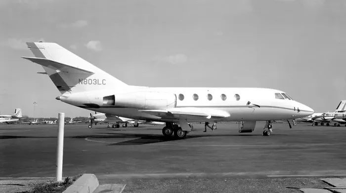 Framed Print : Dassault Falcon 20 N803LC Framed Print : Dassault Falcon 20 N803LC