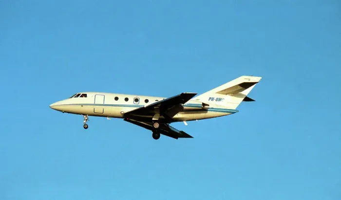 Framed Print : Dassault Falcon 20 PH-OMS Framed Print : Dassault Falcon 20 PH-OMS