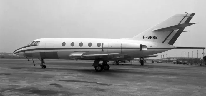 Framed Print : Dassault Falcon 20B-5 F-BNRE Framed Print : Dassault Falcon 20B-5 F-BNRE