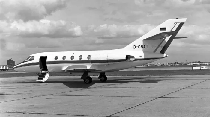 Framed Print : Dassault Falcon 20C D-CBAT Framed Print : Dassault Falcon 20C D-CBAT
