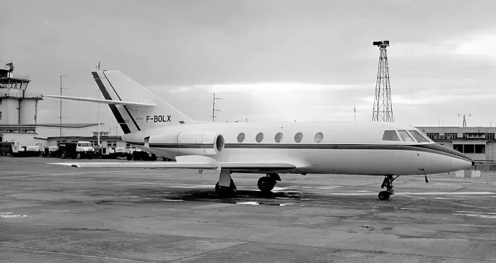 Framed Print : Dassault Falcon 20C F-BOLX Framed Print : Dassault Falcon 20C F-BOLX