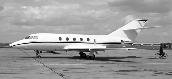 Framed Print : Dassault Falcon 20C F-BOON Framed Print : Dassault Falcon 20C F-BOON