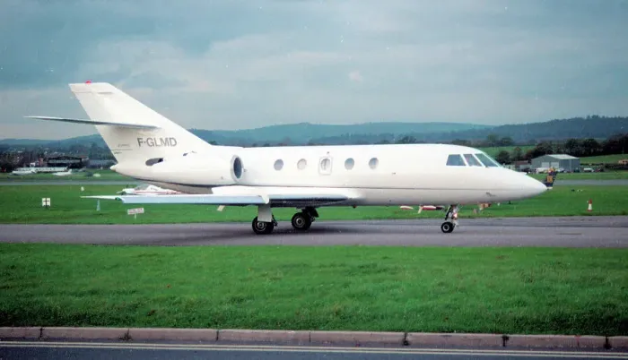 Framed Print : Dassault Falcon 20C F-GLMD Framed Print : Dassault Falcon 20C F-GLMD