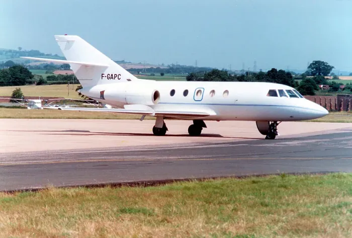 Framed Print : Dassault Falcon 20D F-GAPC Framed Print : Dassault Falcon 20D F-GAPC