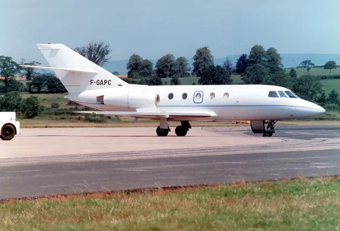 Framed Print : Dassault Falcon 20D F-GAPC Framed Print : Dassault Falcon 20D F-GAPC