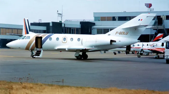 Framed Print : Dassault Falcon 20E F-GDLU Framed Print : Dassault Falcon 20E F-GDLU