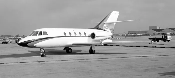 Framed Print : Dassault Falcon 20E I-REAL Framed Print : Dassault Falcon 20E I-REAL