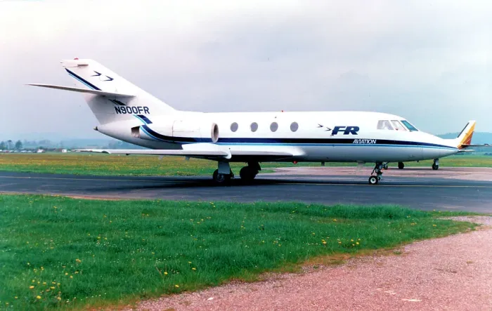 Framed Print : Dassault Falcon 20E N900FR Framed Print : Dassault Falcon 20E N900FR