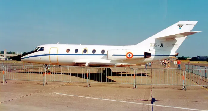 Framed Print : Dassault Falcon 20F 483 - 339-JI Framed Print : Dassault Falcon 20F 483 - 339-JI