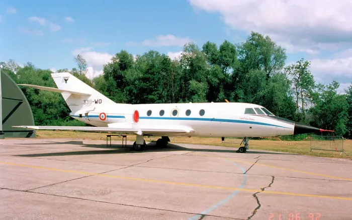 Framed Print : Dassault Falcon 20F 483 - 339-WO Framed Print : Dassault Falcon 20F 483 - 339-WO