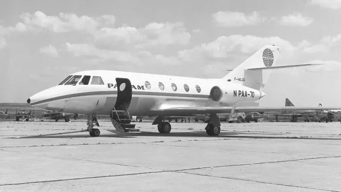 Framed Print : Dassault Falcon 20F F-WLCU - NPAA-70 Framed Print : Dassault Falcon 20F F-WLCU - NPAA-70