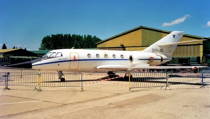 Framed Print : Dassault Falcon 20SNR 451 - 339-JC Framed Print : Dassault Falcon 20SNR 451 - 339-JC