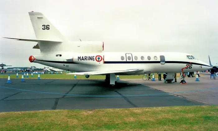 Framed Print : Dassault Falcon 50 36 Framed Print : Dassault Falcon 50 36