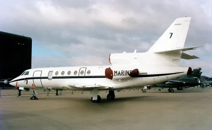 Framed Print : Dassault Falcon 50 7 Framed Print : Dassault Falcon 50 7