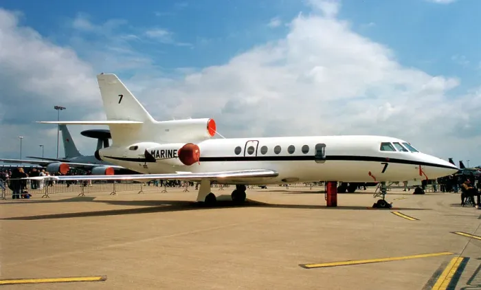 Framed Print : Dassault Falcon 50 7 Framed Print : Dassault Falcon 50 7