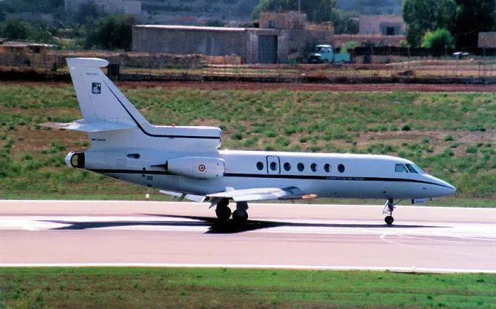 Framed Print : Dassault Falcon 50 MM62021 Framed Print : Dassault Falcon 50 MM62021