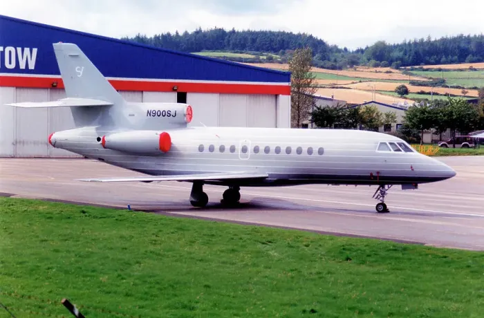 Framed Print : Dassault Falcon 900 N900SJ Framed Print : Dassault Falcon 900 N900SJ