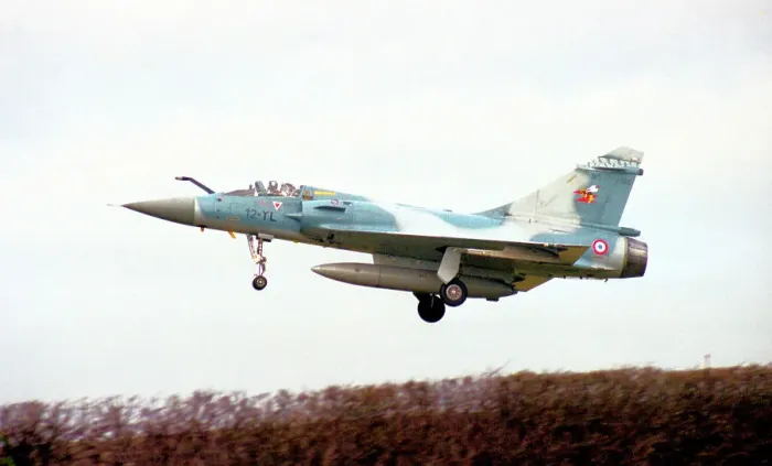 Framed Print : Dassault Mirage 2000C 12-YL - 105 Framed Print : Dassault Mirage 2000C 12-YL - 105