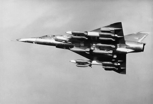 Dassault Mirage 5. French Airforce Dassault Mirage 5  /  V Flying